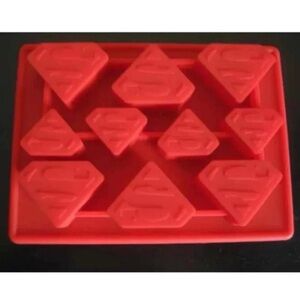 New Superman Logo Silicone Candy Chocolate Mold ice tray